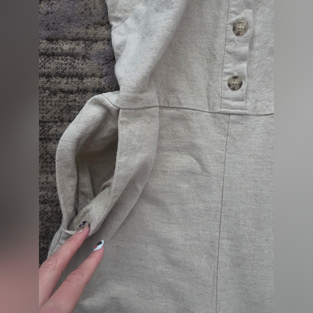 Birds Of North America Tropicbird Linen Blend Jumpsuit - Picture 7 of 8